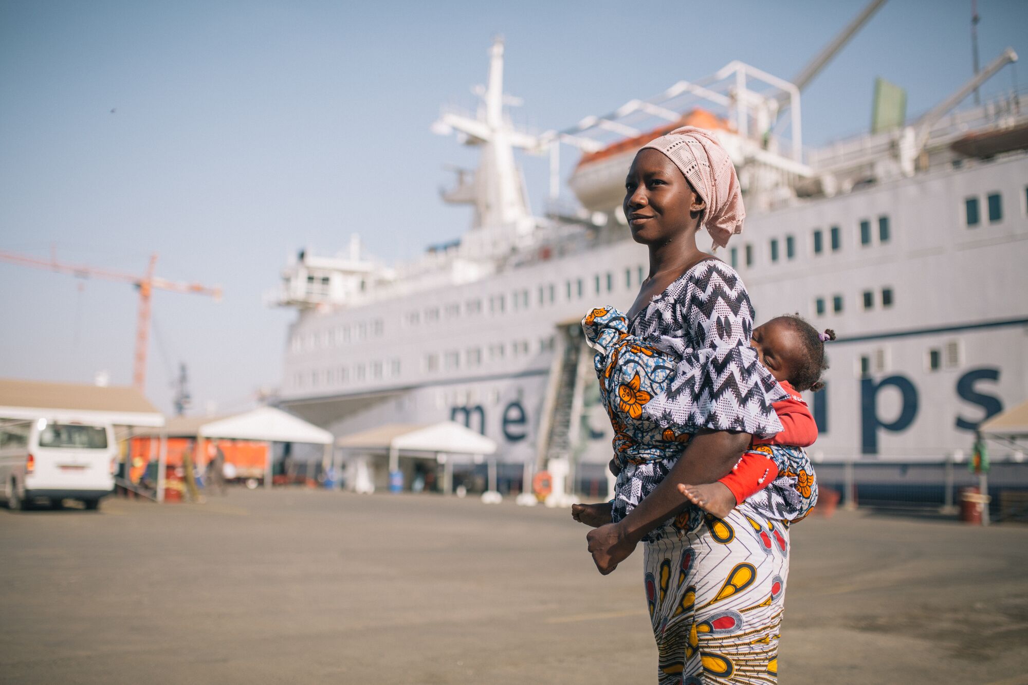 Purpose-built
At 174 metres long and 37,000 gross tonnage, the Global Mercy was designed from the beginning as a hospital ship.