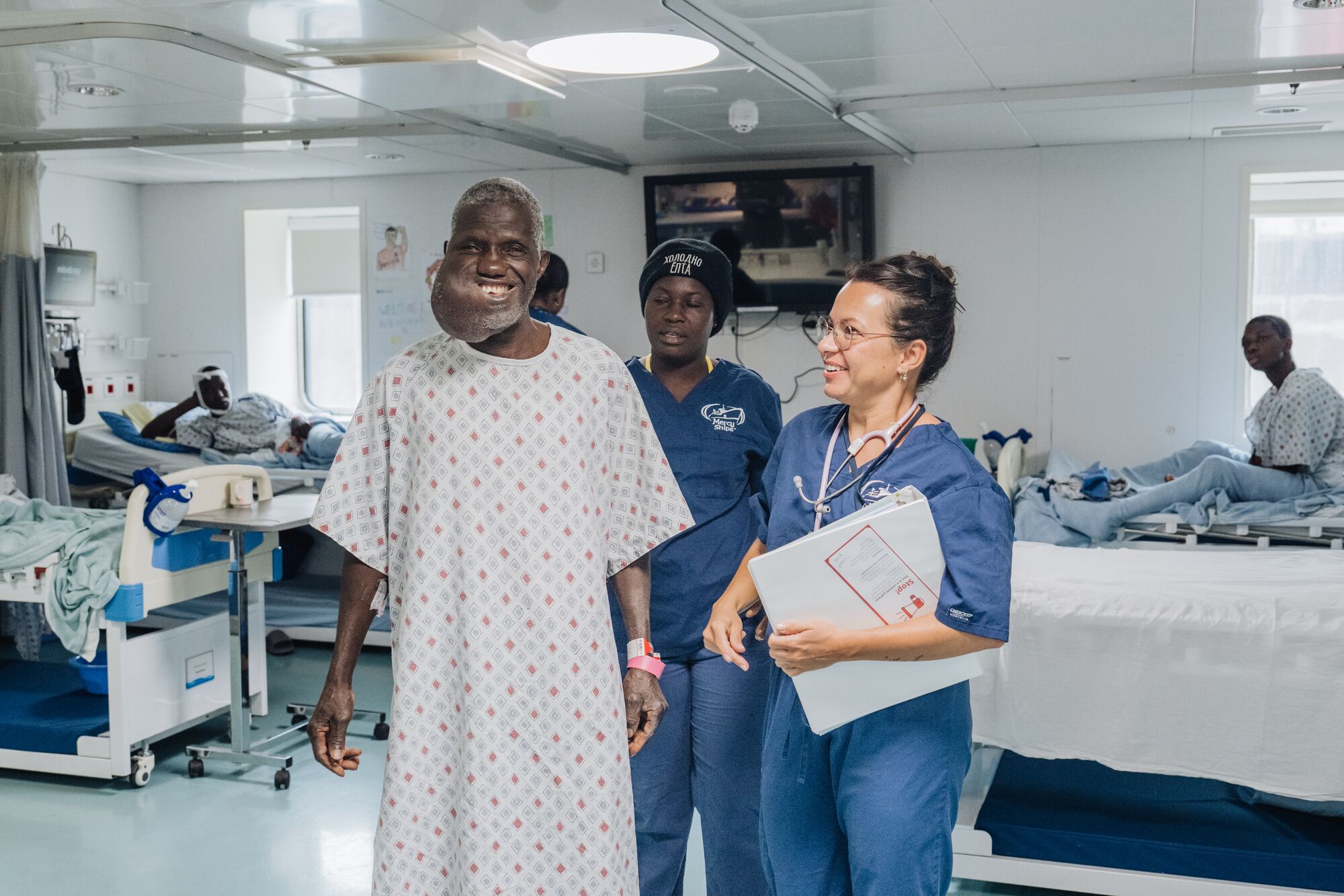 Farah prepared for surgery after years of living with pain and uncertainty.